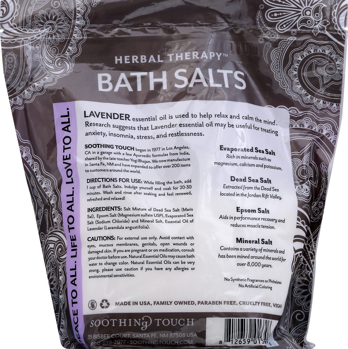 slide 4 of 12, Soothing Touch Lavender Bath Salt, 32 oz