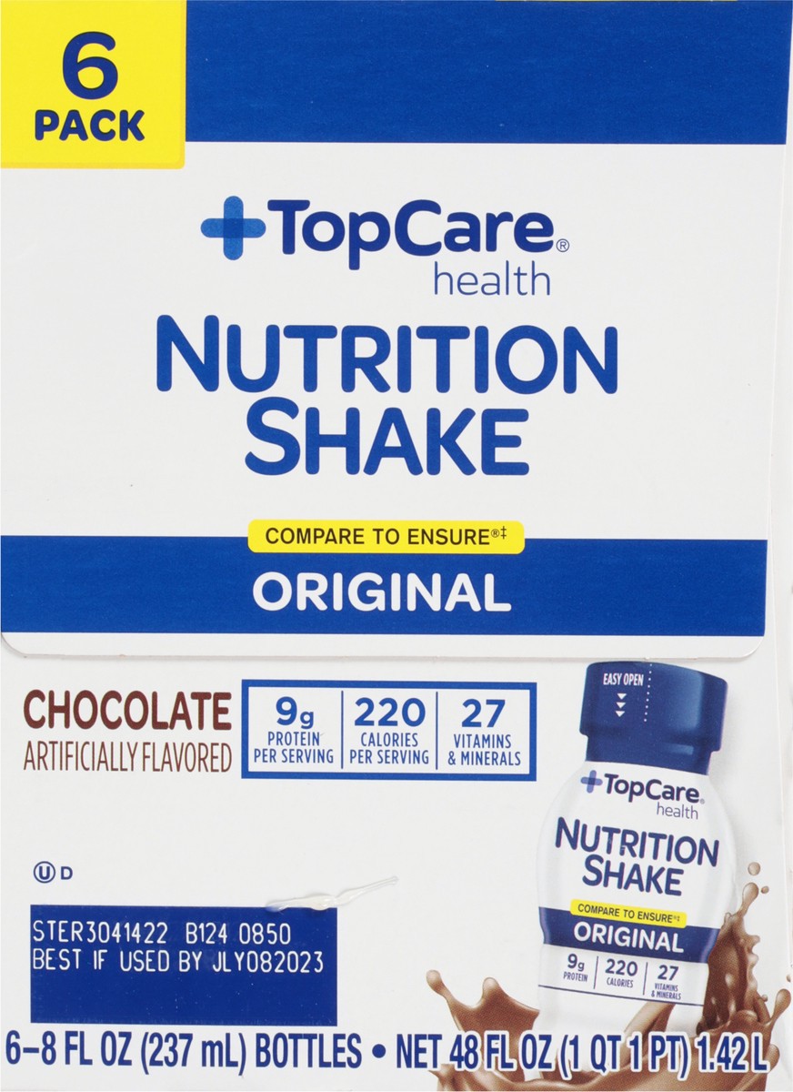 slide 7 of 9, Topcare Nutritional Supplement Choc, 6 ct