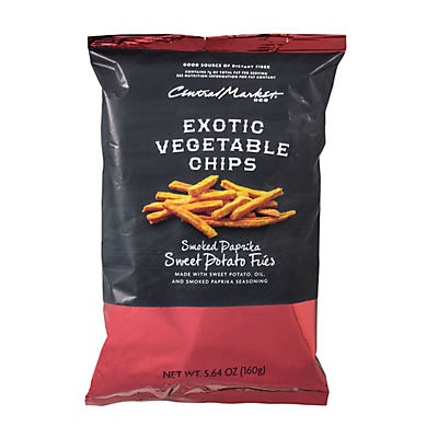 slide 1 of 1, Central Market Exotic Sweet Potato Fries with Paprika, 5.64 oz