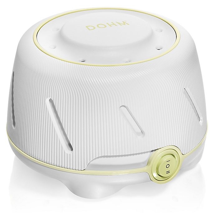 slide 1 of 6, Yogasleep Dohm White Noise Sound Machine - White/Green, 1 ct