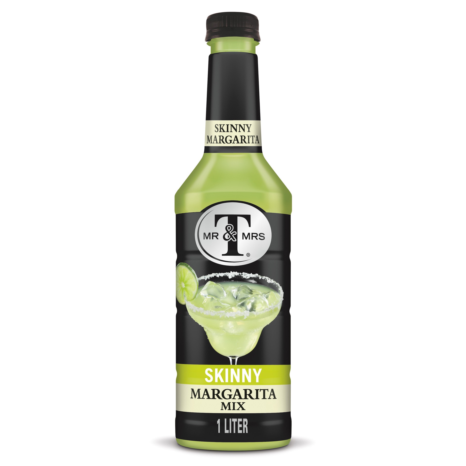 slide 1 of 3, Mr & Mrs T Light Margarita Mix - 33.8 fl oz, 1 liter