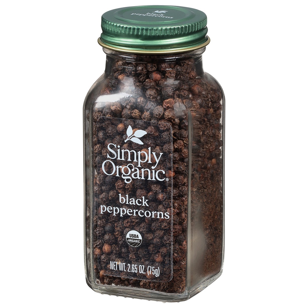 slide 8 of 9, Simply Organic Whole Black Peppercorns, 2.65 oz