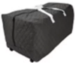 Quilted Storage Bag - Black