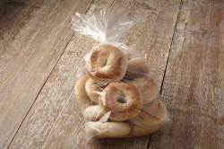 Bakehouse Bagel-mini Plain 12 Ct