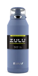 Zulu Swift 32 fl oz Stainless Steel Vacuum Insulated Water Bottle - Storm Blue