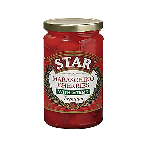 slide 1 of 1, STAR Marachino Cherries with Stems, 9 oz