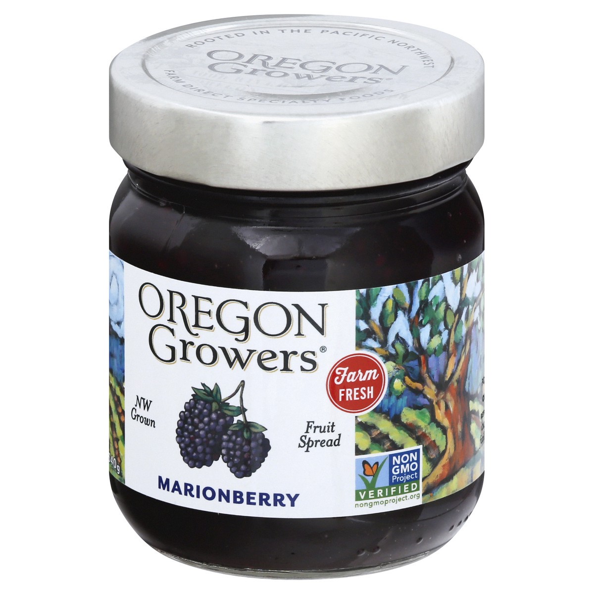 slide 2 of 13, Oregon Growers Fruit Spread Marionberry - 12 Oz, 12 oz