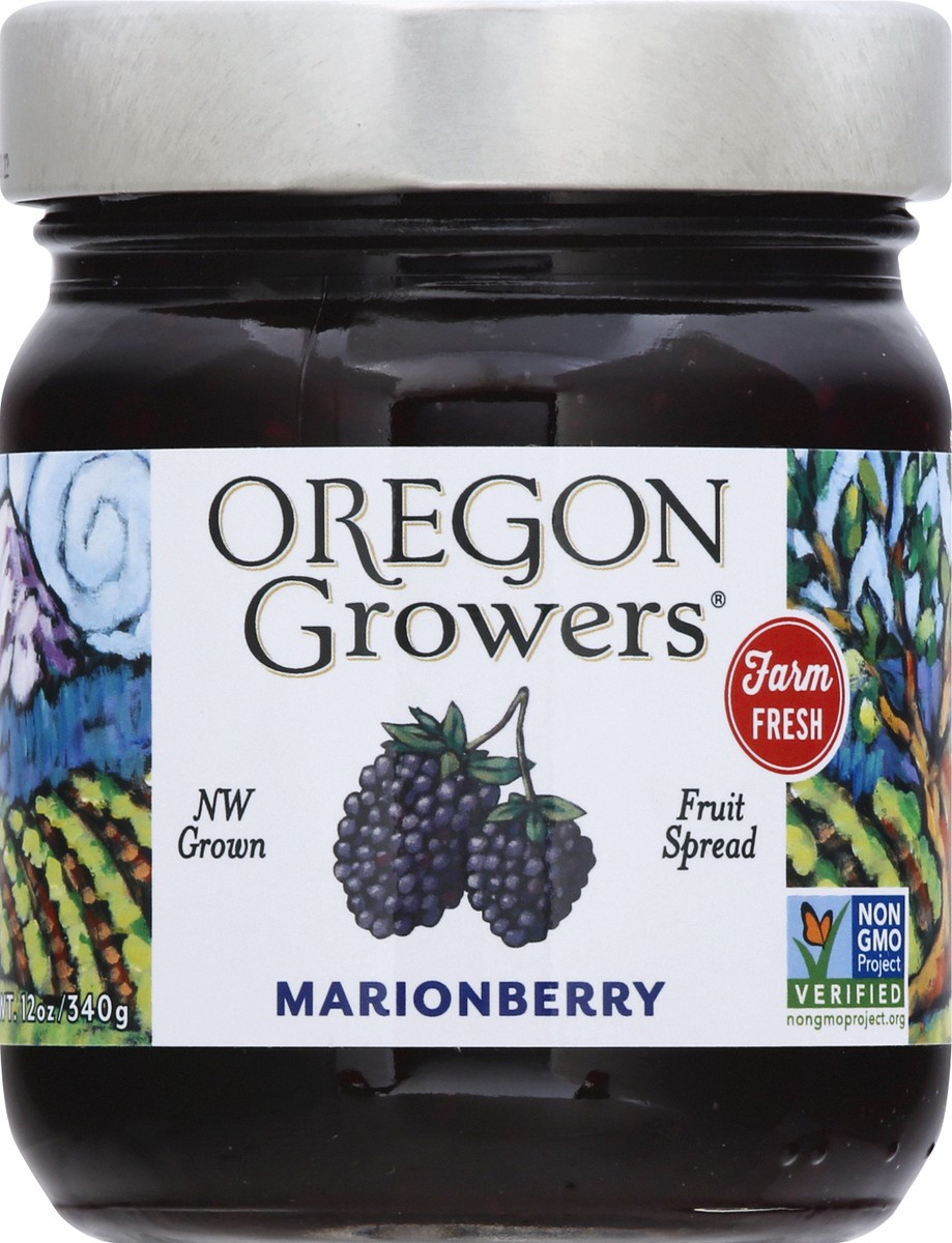 slide 7 of 13, Oregon Growers Fruit Spread Marionberry - 12 Oz, 12 oz