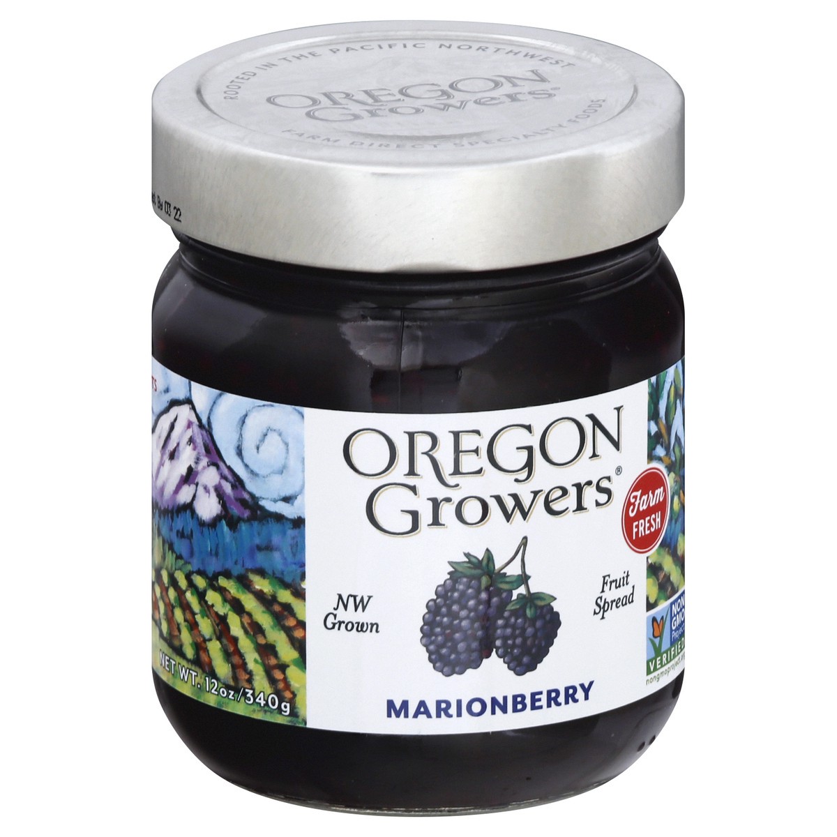 slide 9 of 13, Oregon Growers Fruit Spread Marionberry - 12 Oz, 12 oz