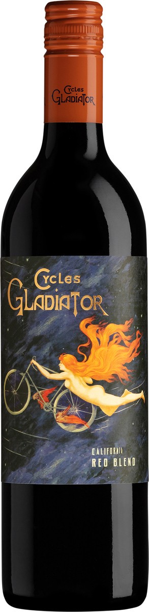 slide 2 of 6, Cycles Gladiator Red Blend, 750 ml