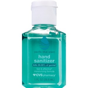 slide 1 of 1, CVS Health Pacific Blue Scent Hand Sanitizer, 1 oz