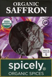 Spicely Organic Spices Organic Spices Saffron 0.007 oz