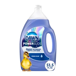 Dawn Platinum Plus PowerSuds Liquid Dish Soap, 51.5 oz. Refill