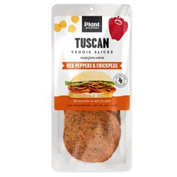 Plant Provisions Tuscan Veggie Slices - Red Peppers & Chickpeas