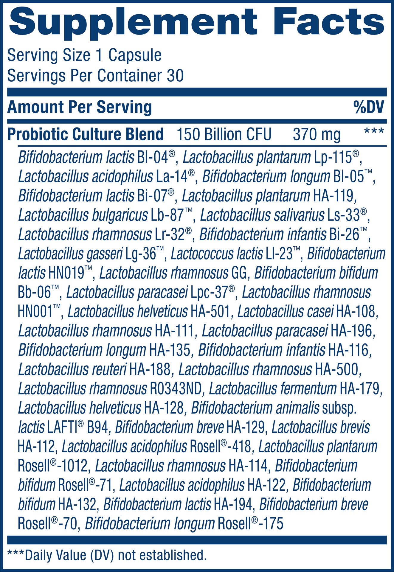 slide 4 of 5, Renew Life Ultimate Care Probiotic Supplement, 30 Vegetarian Probiotic Capsules, 150 Billion CFU, 1 ct