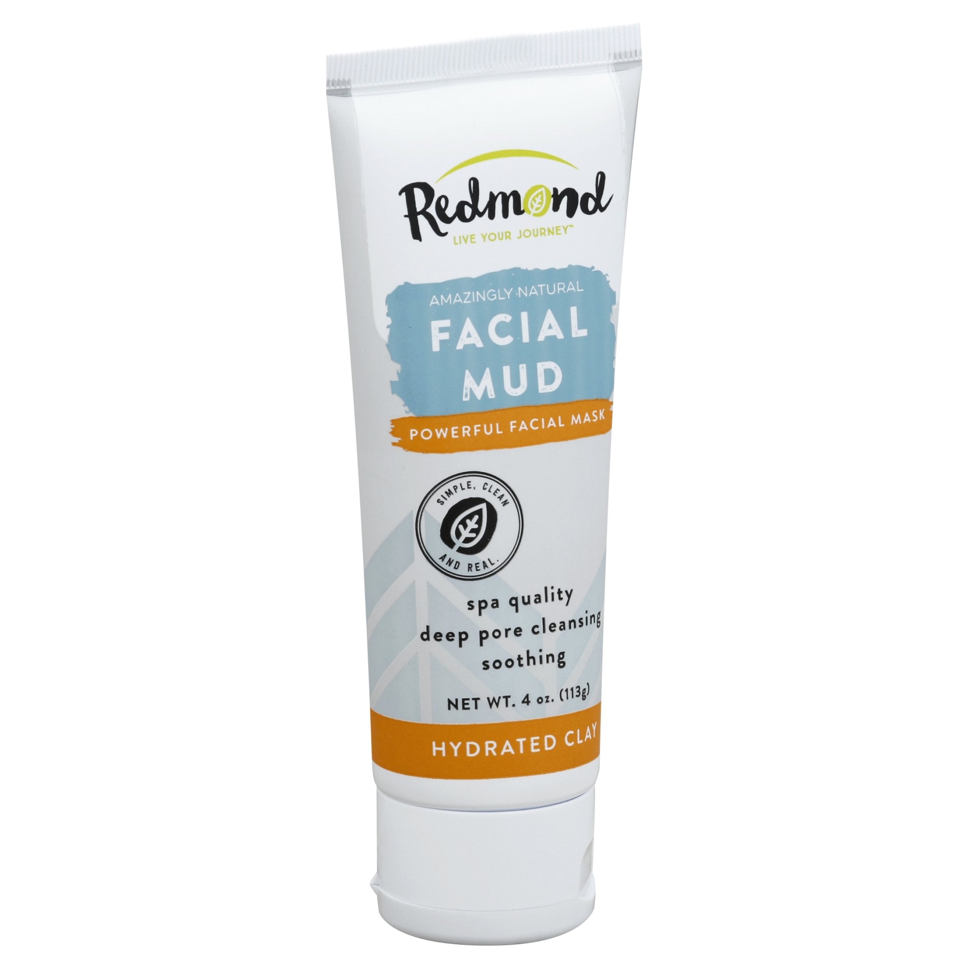 slide 1 of 1, Redmond Clay Facial Mud, 4 oz