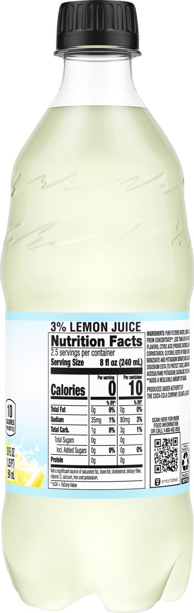 slide 2 of 7, Minute Maid Zero Sugar Lemonade Bottle, 20 fl oz, 20 fl oz