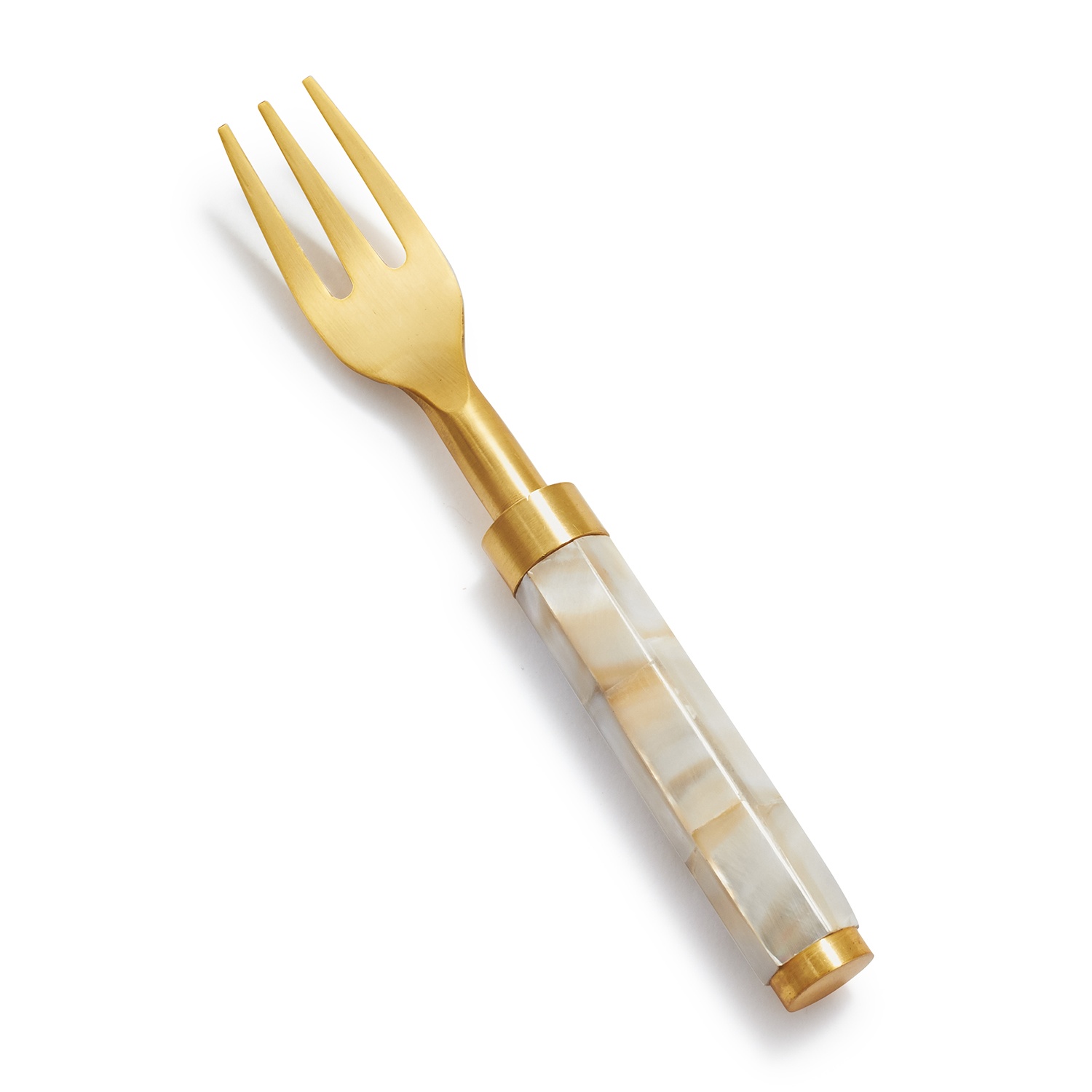 slide 1 of 1, Sur La Table Mother-of-Pearl Appetizer Fork, 1 ct