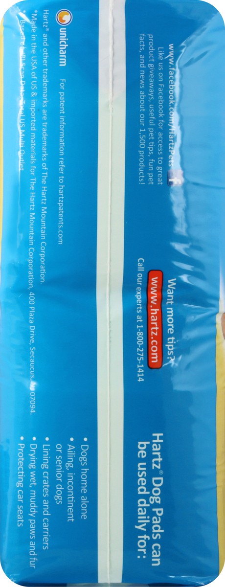 slide 5 of 9, Hartz Home Protection Regular Size Unscented Dog Pads 50 ea, 50 ct