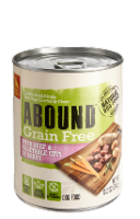 slide 1 of 1, Abound Grain Free With Beef And Vegetable Cuts In Gravy, 13.2 oz