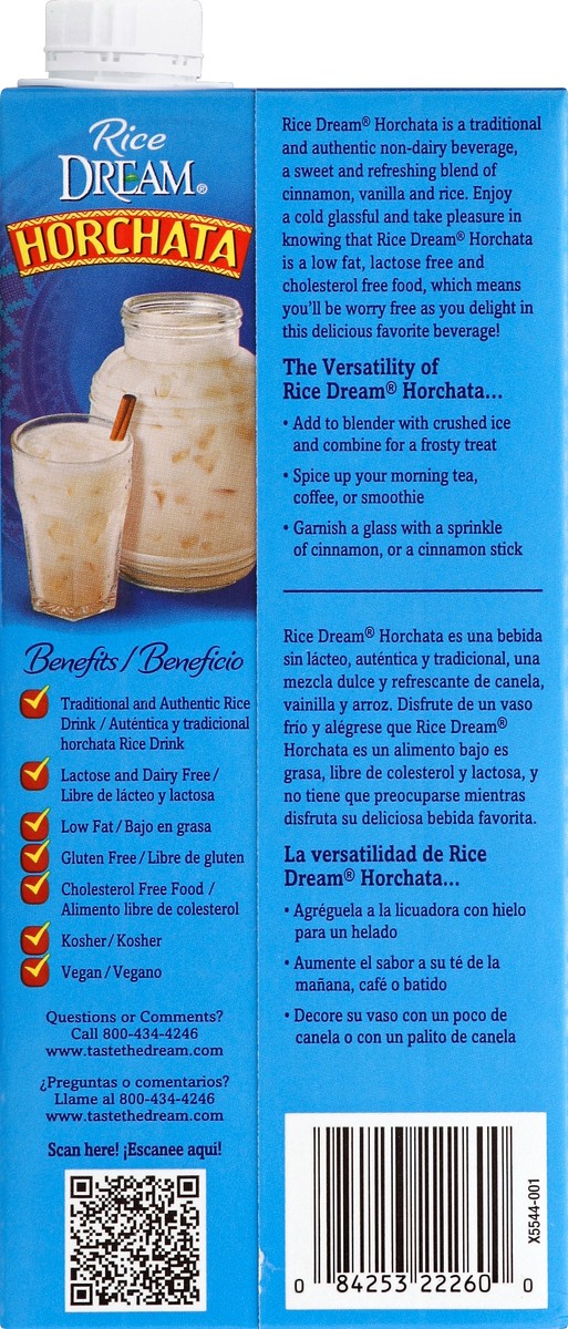 slide 4 of 6, Dream Traditional Cinnamon Horchata 32 fl oz, 32 fl oz