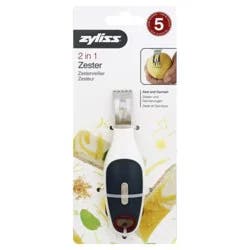 Zyliss 2-in-1 Zester - White/Black