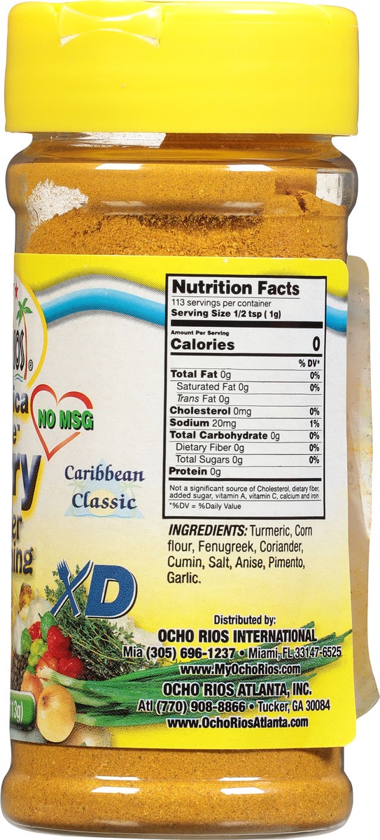 slide 2 of 14, Ocho Rios Powder Jamaica Nice Curry Seasoning 4 oz, 4 oz