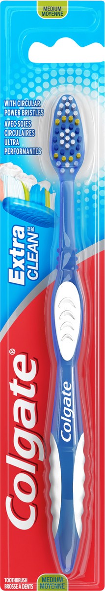 slide 3 of 3, Colgate Extra Clean Toothbrush Medium, 1 ct