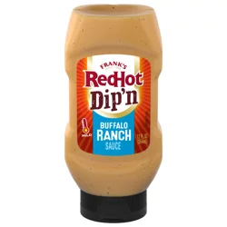 Frank's RedHot Buffalo Ranch Dip'n Sauce, 12 fl oz