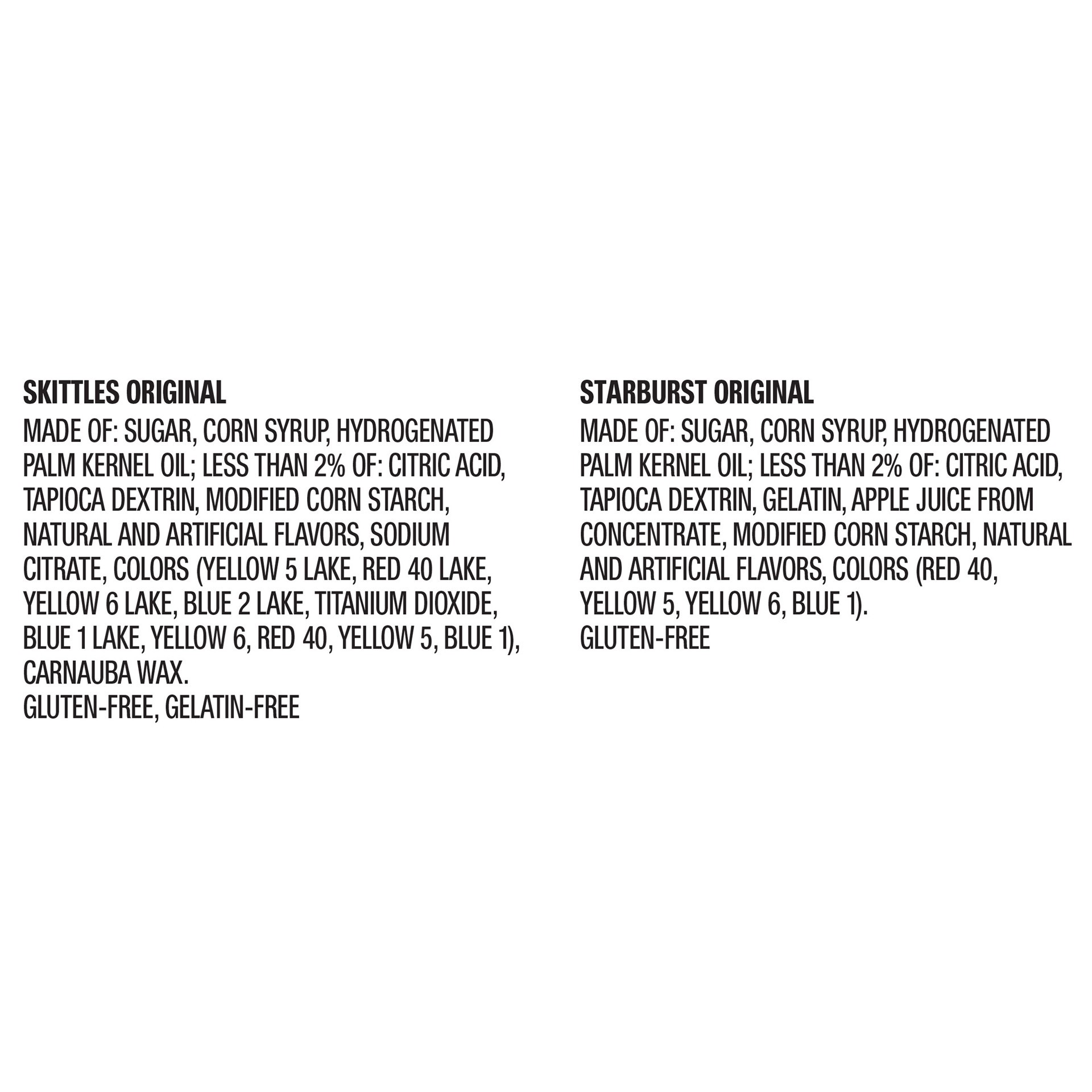 slide 4 of 5, Mixed SKITTLES & STARBURST Fun Size Original Chewy Candy, 39.1 oz, 90 Piece Bag, 39.1 oz