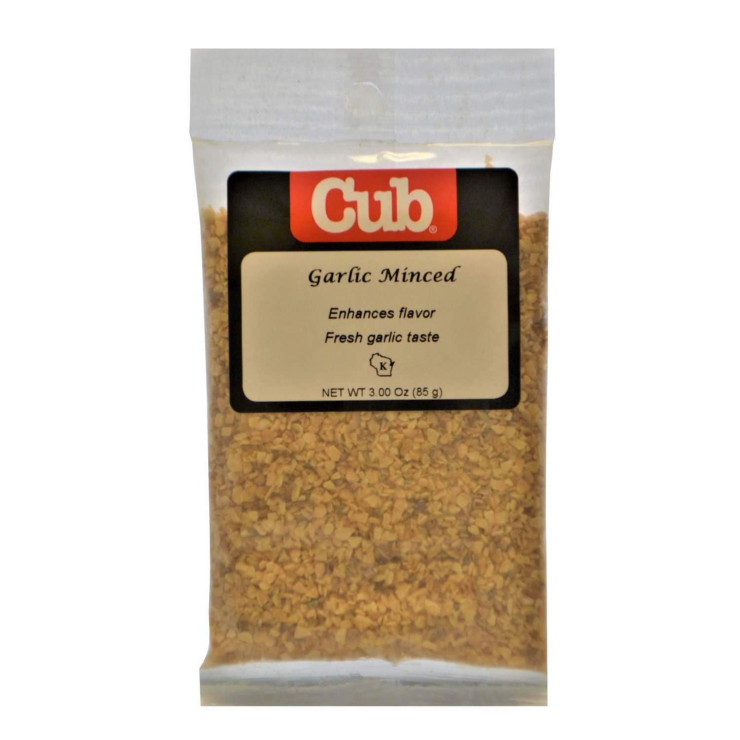 slide 1 of 1, Cub Garlic Flakes, 3 oz