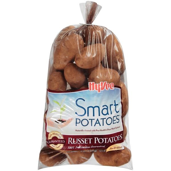 slide 1 of 1, Hy-Vee Smart Potatoes Russet, 10 lb