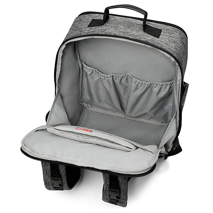 slide 6 of 11, Skip Hop SKIP*HOP Baxter Diaper Backpack - Grey, 1 ct