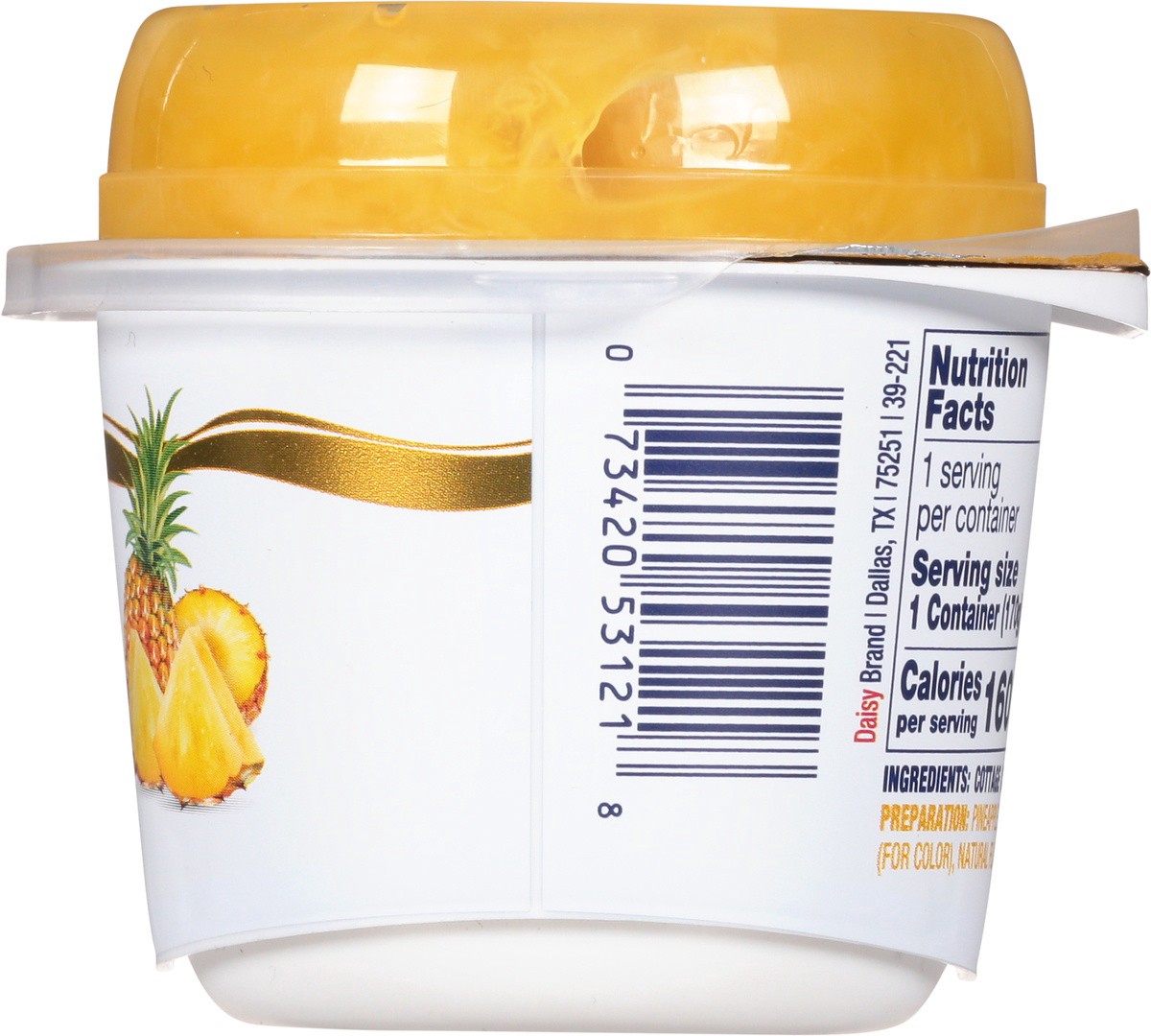 slide 5 of 9, Daisy Cottage Cheese with Pineapple - 6oz, 6 oz