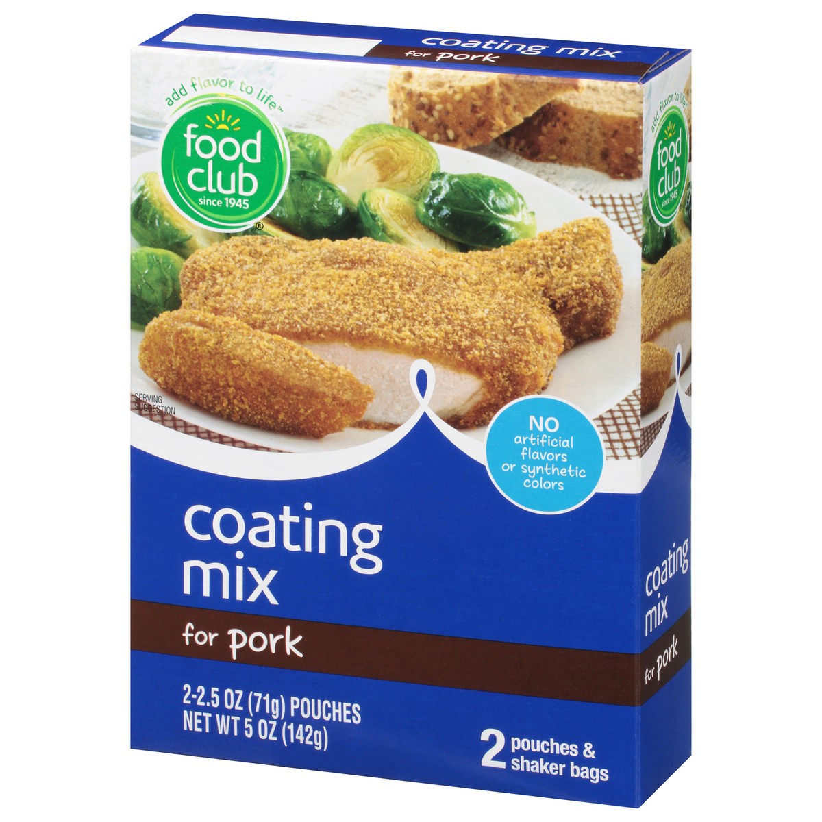 slide 2 of 9, Food Club Coating Mix for Pork 2 ea, 2 ct