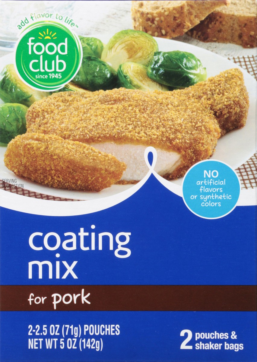 slide 6 of 9, Food Club Coating Mix for Pork 2 ea, 2 ct