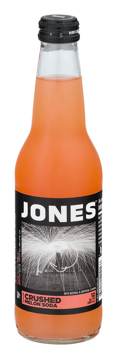 slide 1 of 1, Jones Soda Crushed Melon, 12 fl oz