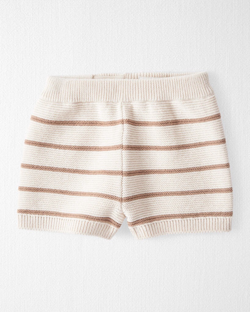 slide 2 of 3, Littleplanet Baby 2-Piece Organic Cotton Sweater Knit Set Tan 3M, 1 ct
