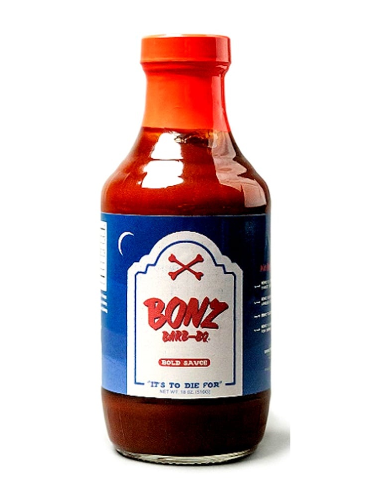 slide 1 of 1, Bonz Bbq Sauce Original Sauce, 18 oz