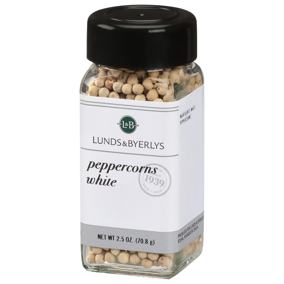 slide 12 of 12, Lunds & Byerlys White Peppercorns 2.5 oz, 2.5 oz