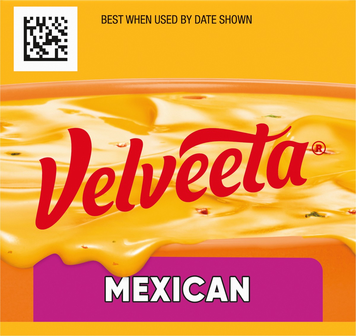 slide 8 of 9, Velveeta Mexican Pasteurized Recipe Cheese Product with Jalapeno Peppers, 32 oz Block, 32 oz