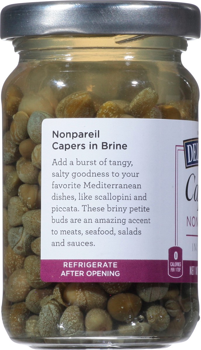 slide 4 of 12, Delallo Non Pareil Capers In Brine-Jar, 4 oz