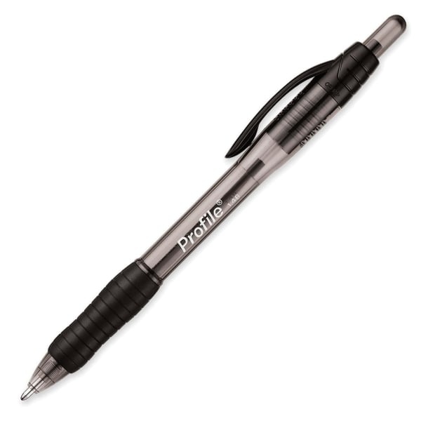 slide 1 of 5, Paper Mate Profile Retractable Ballpoint Pen, Bold Point, 1.4 Mm, Black Ink, 1 ct