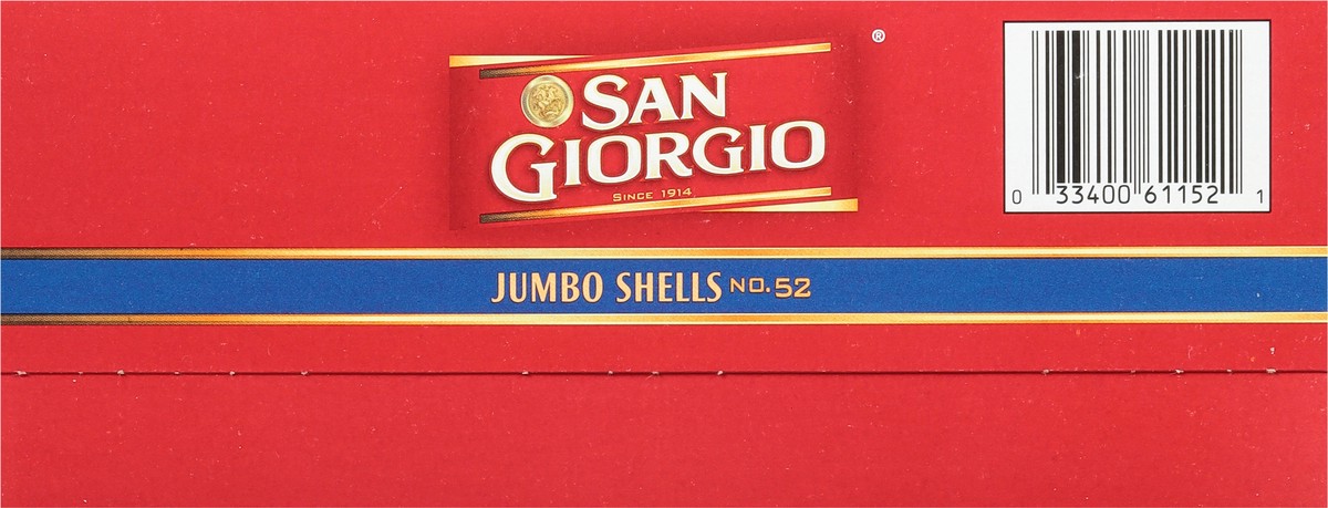 slide 6 of 9, San Giorgio Jumbo No. 52 Shells 12 oz, 12 oz