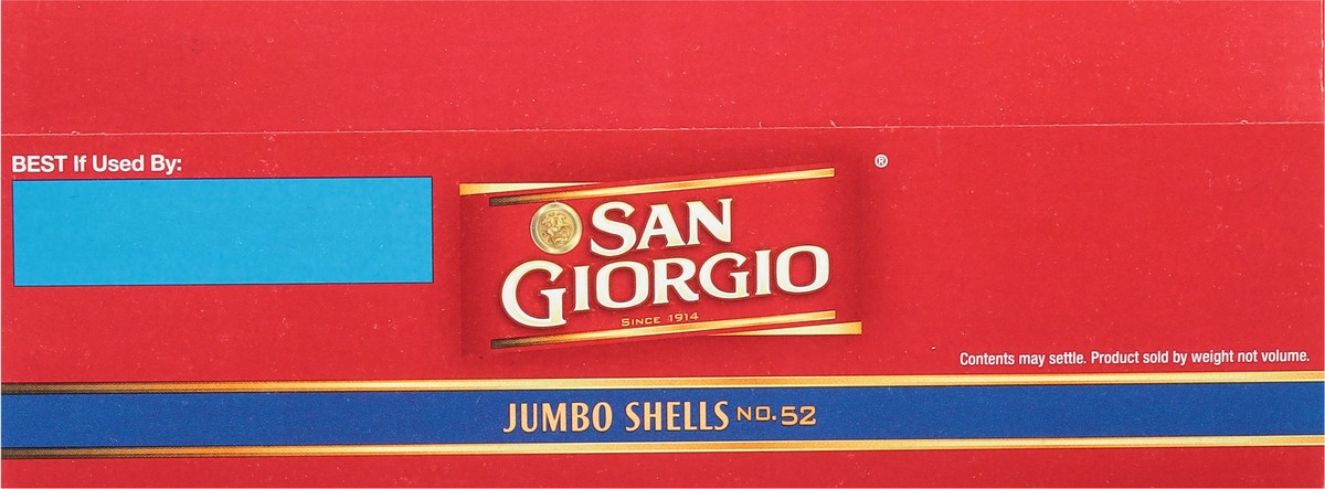 slide 8 of 9, San Giorgio Jumbo No. 52 Shells 12 oz, 12 oz