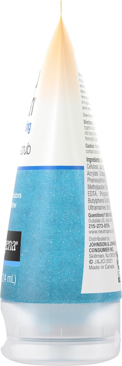 slide 7 of 7, Neutrogena Deep Clean Invigorating Foaming Facial Scrub with Glycerin - 4.2 fl oz, 4.2 fl oz