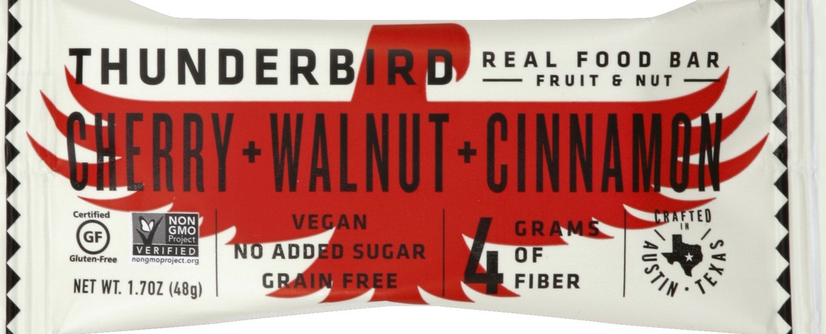 slide 5 of 5, Thunderbird Cherry Walnut Fruit/Nut Bar, 1.7 oz