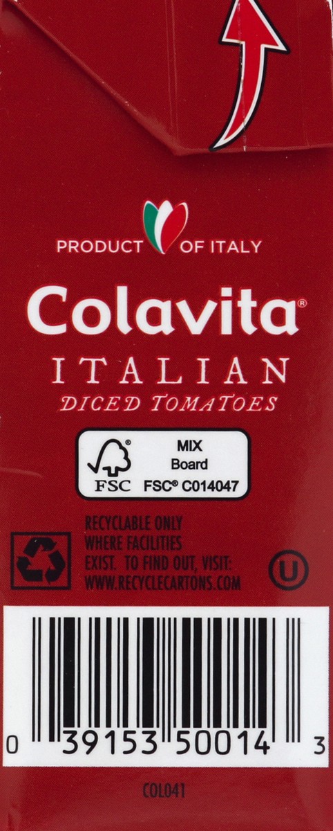 slide 3 of 4, Colavita Diced Tomatoes, 13.76 oz