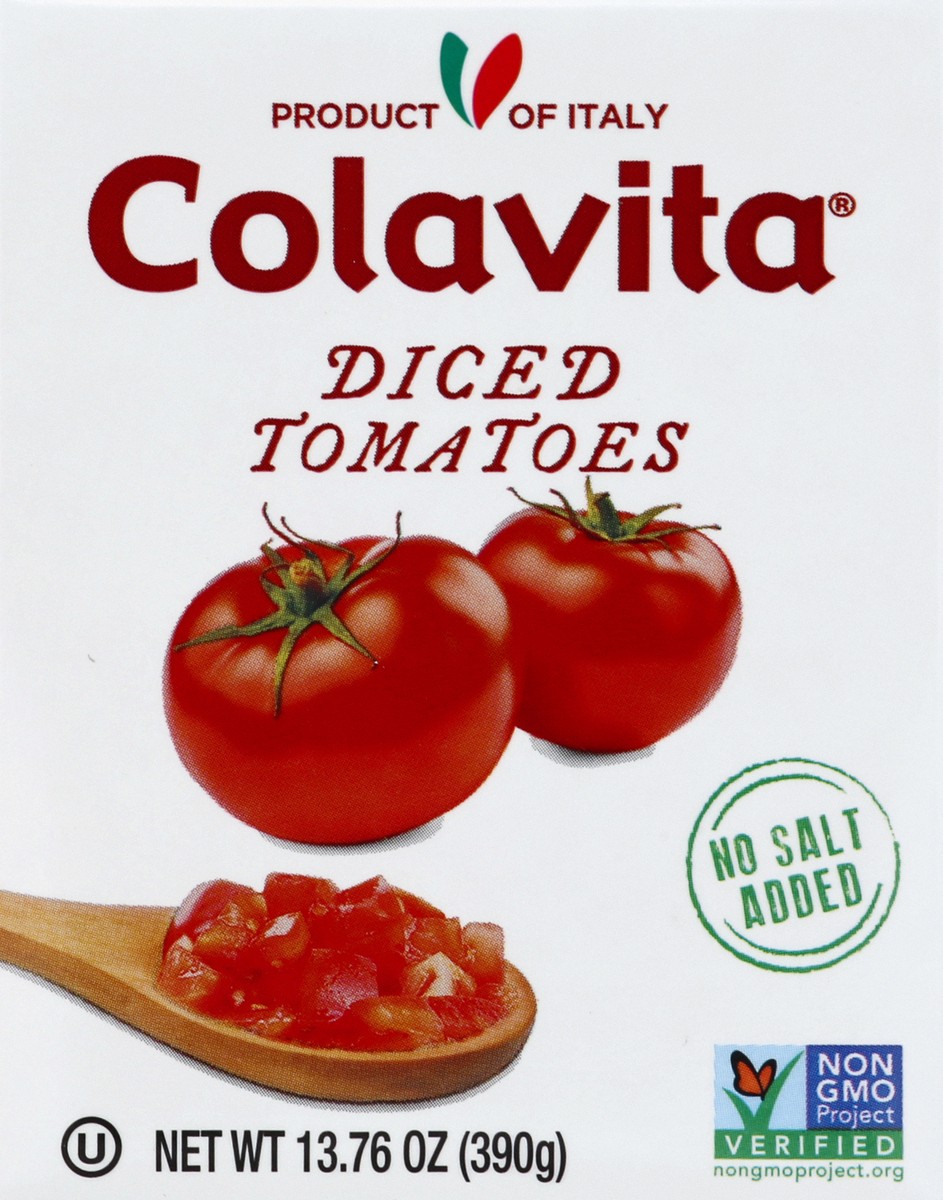 slide 4 of 4, Colavita Diced Tomatoes, 13.76 oz