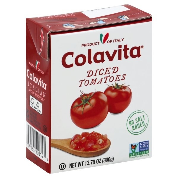 slide 1 of 4, Colavita Diced Tomatoes, 13.76 oz